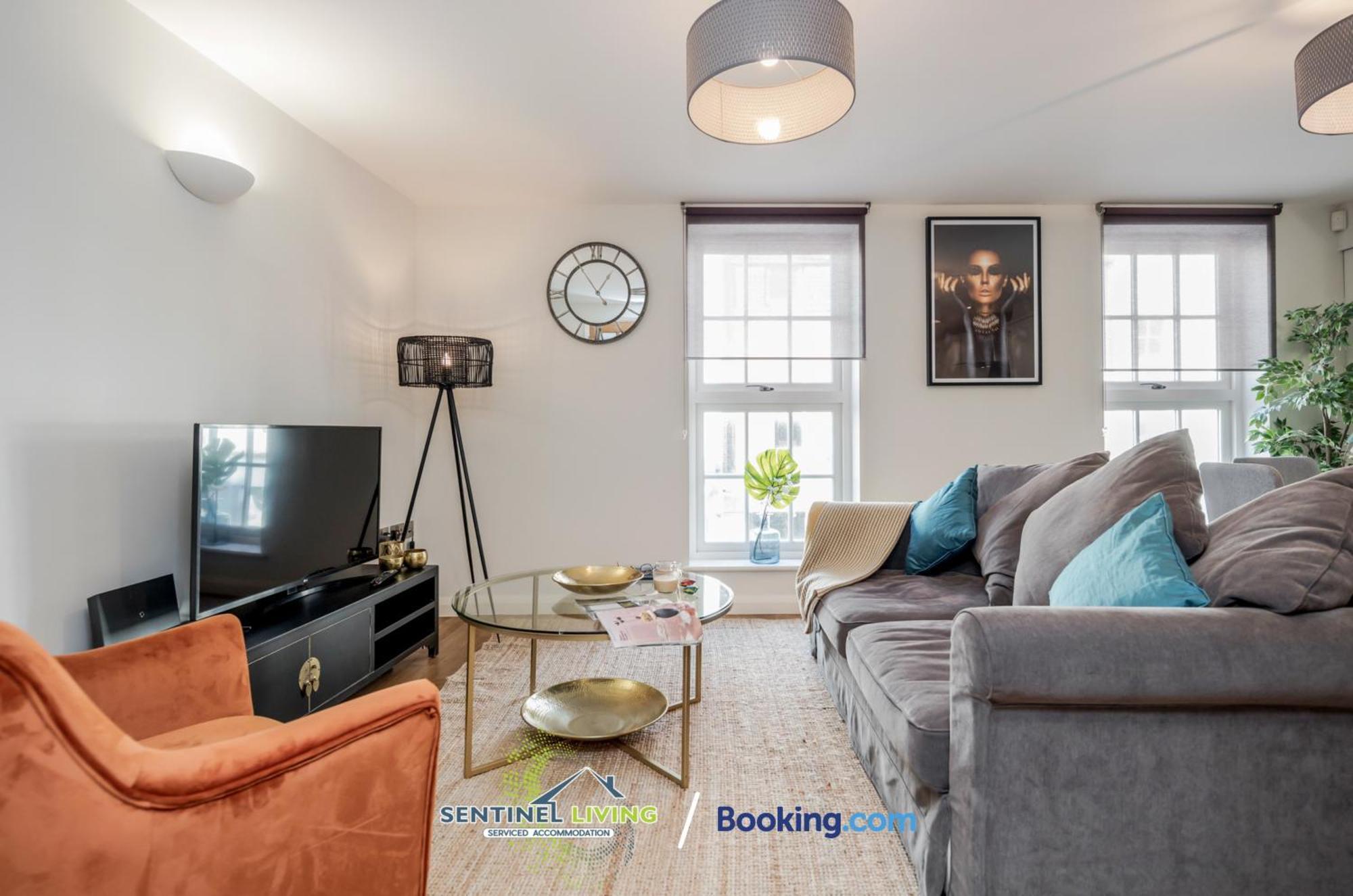 Windsor Flat 2 Bed By Sentinel Living With Free Wifi And Parking Apartment Ngoại thất bức ảnh