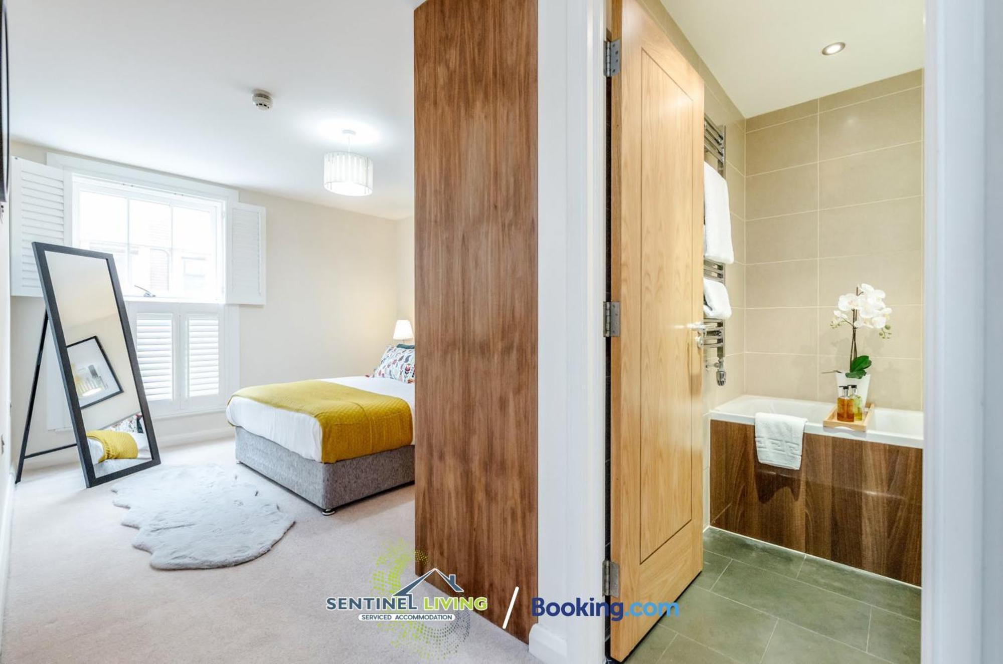 Windsor Flat 2 Bed By Sentinel Living With Free Wifi And Parking Apartment Ngoại thất bức ảnh