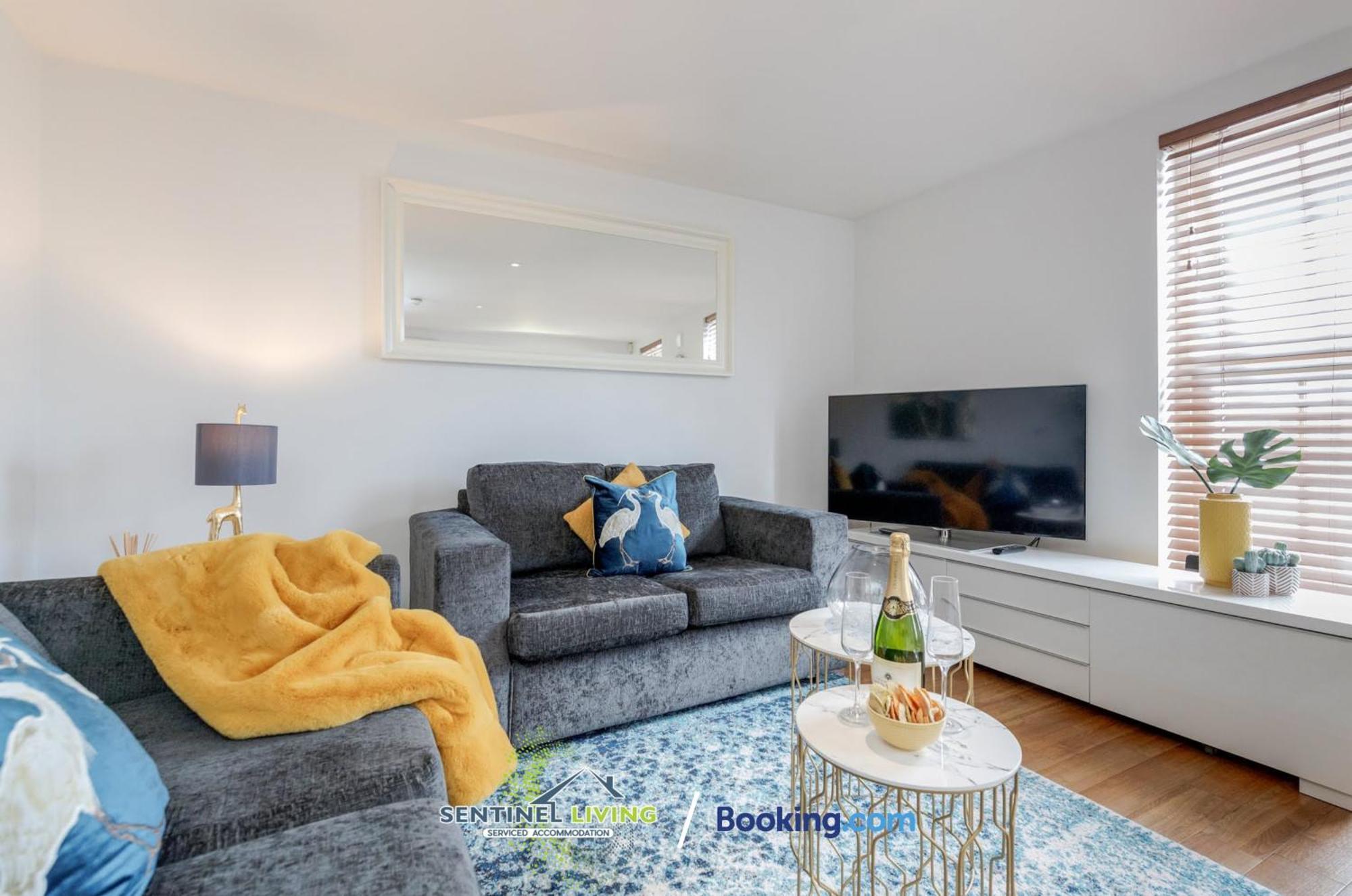 Windsor Flat 2 Bed By Sentinel Living With Free Wifi And Parking Apartment Ngoại thất bức ảnh